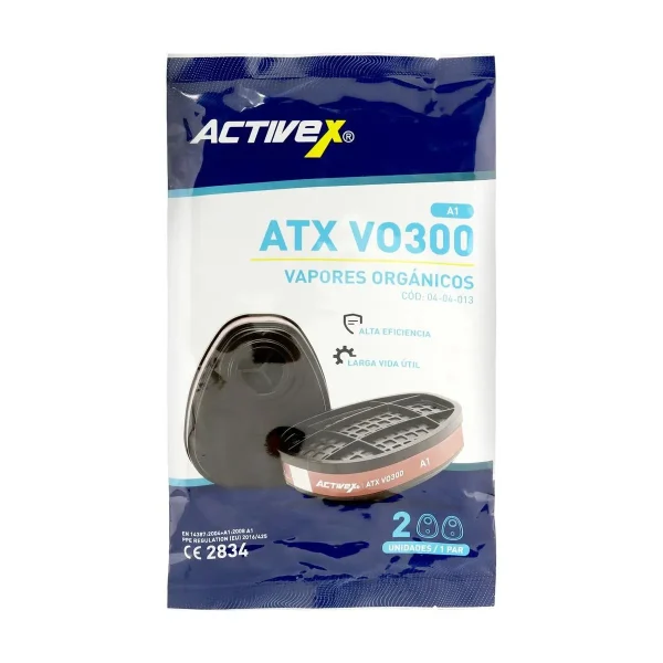 Filtro Activex ATX VO300 Vapores Organicos A1 (Par) - Imagen 7