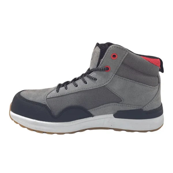 Zapatilla Seguridad ED Vansky Artic Gray / Red - Imagen 4
