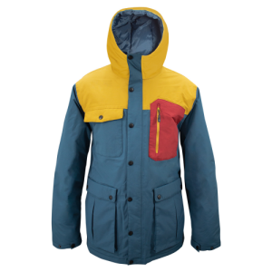 PARKA HW KODIAK AZUL MUSTARD